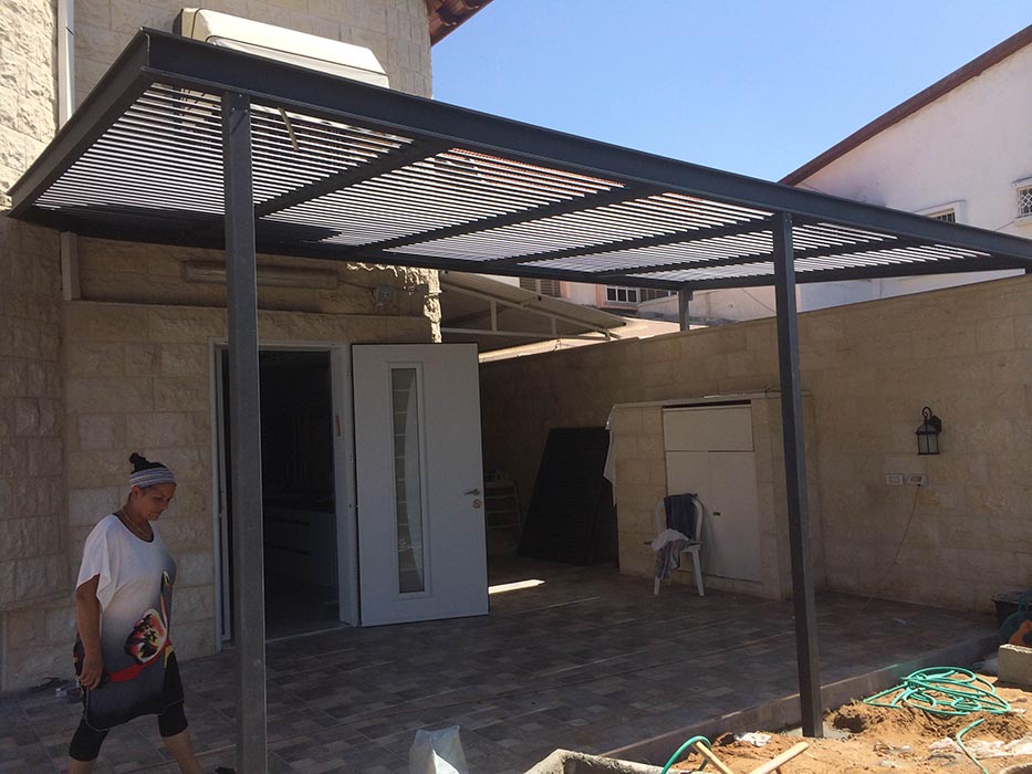 פרגולת הצללה קלאסית - צבע 1200